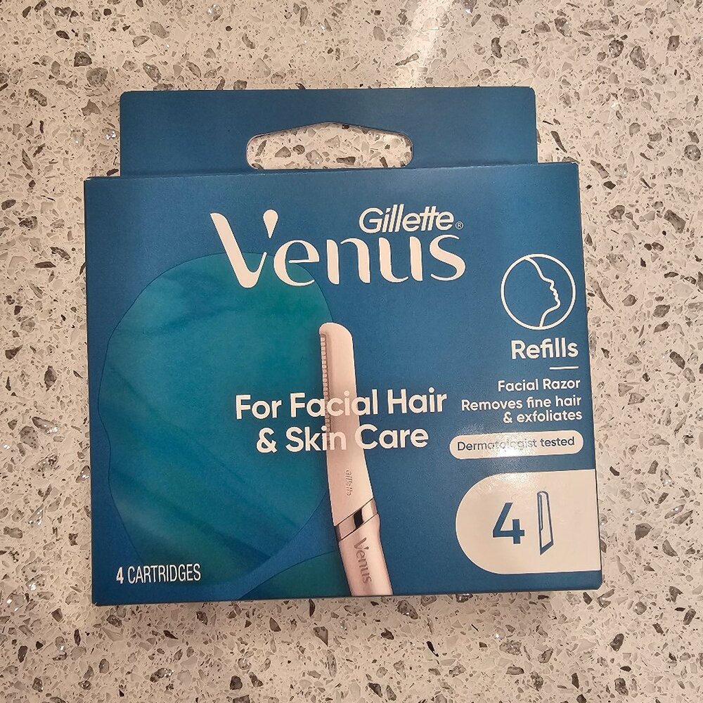 Gillette Venus Facial Hair & Skin Care 4 Refills